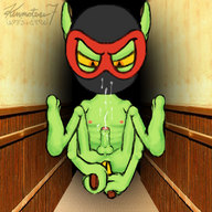 !A 11 2007 @KetRalus WIP Zool Zool_(series) alien goblin gremlin masked ninja symmetrical // 800x800 // 140.9KB