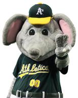 !R Oakland_Athletics Stomper elephant mascot // 768x960 // 77.6KB