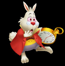 !R Alice_in_Wonderland KHREC White_Rabbit rabbit // 3000x3048 // 2.3MB
