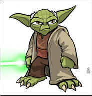 !R Star_Wars_(series) Yoda // 400x416 // 120.7KB