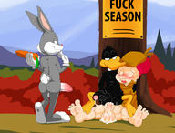 !A 12 2019 @Redemption3445 Bugs Daffy_Duck Elmer_Fudd Looney_Tunes duck rabbit // 3500x2664 // 1.9MB