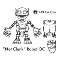 !A @KetRalus Clank Not_Clank OC WIP feet robot // 1024x1024 // 123.6KB