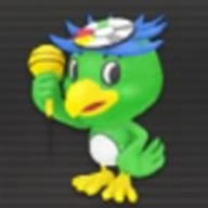 !R Kara_Kappa Yakuza bird kappa // 150x150 // 7.0KB