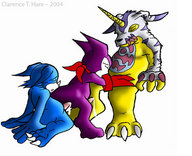 !A 09 2006 @CTH Digimon Gabumon Impmon Veemon imp // 540x440 // 53.1KB