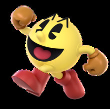 !R Pac-Man character_art_-_Super_Smash_Bros // 316x315 // 76.2KB