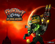 !R Clank Ratchet Ratchet_and_Clank_(series) Ratchet_and_Clank_3 lombax robot // 1280x1024 // 179.3KB