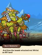 !R Battles_And_Monsters!_(BAM!) Manni_Mobblefist feet goblin // 640x845 // 142.2KB
