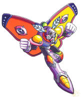 !R Mega_Man_(series) Mega_Man_X2 Morph_Moth moth // 529x626 // 52.9KB