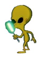 !R Probe_Alien The_Simpsons alien // 445x585 // 166.5KB