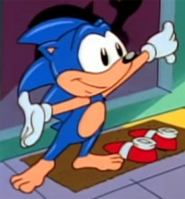 !R Sonic_the_Hedgehog feet hedgehog // 374x400 // 189.8KB