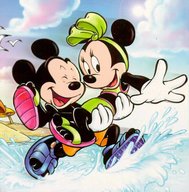 !R Disney Mickey Minnie_Mouse feet // 585x593 // 71.1KB