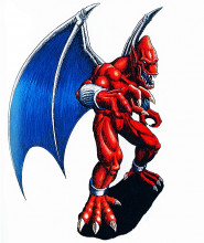 !R Demon's_Crest Firebrand Red_Arremer demon gargoyle // 548x650 // 478.4KB