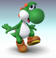 !R Mario_(series) Super_Smash_Bros._(series) Super_Smash_Bros._Brawl Yoshi // 360x375 // 46.7KB