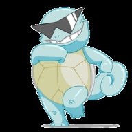 !R Pokemon Squirtle animated turtle // 500x500 // 409.4KB