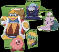 !R Escargoon King_Dedede Kirby Kirby_(series) Meta_Knight Tuff // 770x678 // 614.7KB