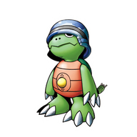 !R Digimon Kamemon turtle // 320x320 // 40.3KB