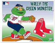 !R Boston_Red_Sox Green_Monster Wally_the_Green_Monster mascot // 500x386 // 37.4KB