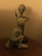 !R Paul alien best_grey grey_alien statuette // 3024x4032 // 1.5MB