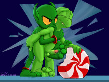 !A @Neos8 Ket Zool Zool_(series) alien goblin gremlin masked ninja tortavi // 4000x3000 // 3.4MB