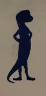 !R Geico gecko silhouette // 675x1401 // 185.8KB