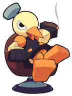 !R Birdbot Mega_Man_Legends_2 bird robot // 534x715 // 86.5KB