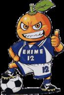 !R Ehime_FC OrenJ fruit mascot orange soccer // 185x274 // 8.0KB