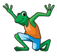 !R Señor_Frog's frog one_tone wedge // 263x258 // 54.2KB