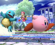 !R Kirby Kirby_(series) Pokemon Squirtle Super_Smash_Bros._(series) Super_Smash_Bros._Brawl pokemon_trainer // 400x329 // 153.1KB