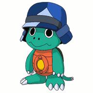 !R Chibitortomon Digimon turtle // 230x230 // 18.1KB