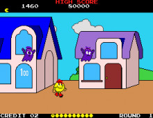 !R Pac-Land_game_screenshot Pac-Man // 288x224 // 3.4KB