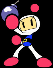 !R Bomberman_(series) Vector01 White_Bomber // 3074x3967 // 193.7KB