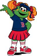 !R Boston_Red_Sox Green_Monster Tessie_the_Green_Monster mascot // 728x1102 // 141.7KB