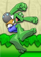 !R Frogger Frogger's_Journey_The_Forgotten_Relic Frogger_(series) feet frog // 179x247 // 41.7KB