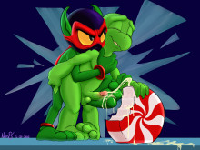!A @Neos8 Ket Zool Zool_(series) alien goblin gremlin masked ninja tortavi // 4000x3000 // 3.7MB