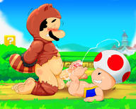!A @Redemption3445 Mario Mario_(series) Toad_(Mario) // 2500x2009 // 1.6MB