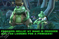 !R Frogger Frogger_(series) Frogger_Advance_The_Great_Quest frog // 240x160 // 25.0KB